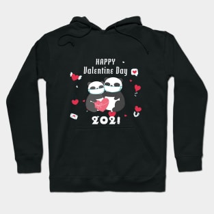 happy valentines day 2021 Hoodie